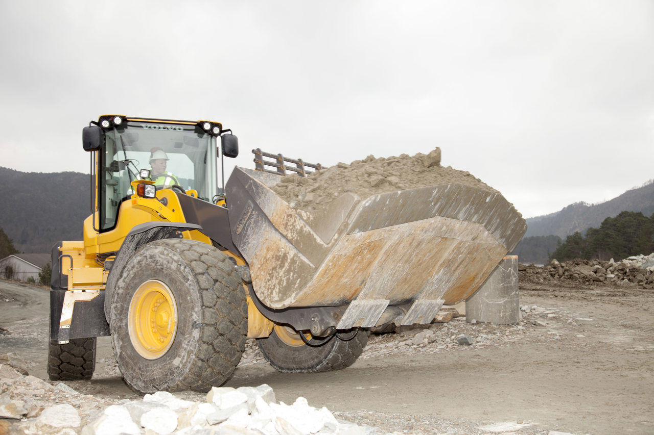 Bilete av anleggsmaskin